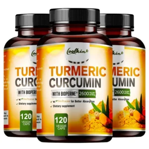 Turmeric Curcumin - 95% Curcumin Bioperine - Highly Absorbable Turmeric Supplement, Digestion Health - 120 Capsules