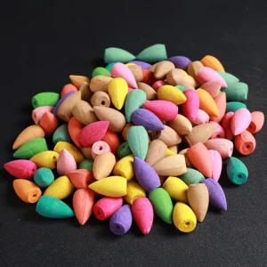 300pcs Assorted Incense Cones – Lavender, Sandalwood & Agarwood