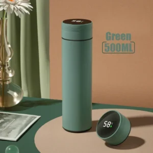 500ML Temperature Display  Stainless Steel Thermos Bottle